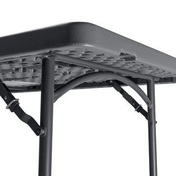 Zown Rectangular Plastic Folding Table - 4ft x 2ft 6in - XL120